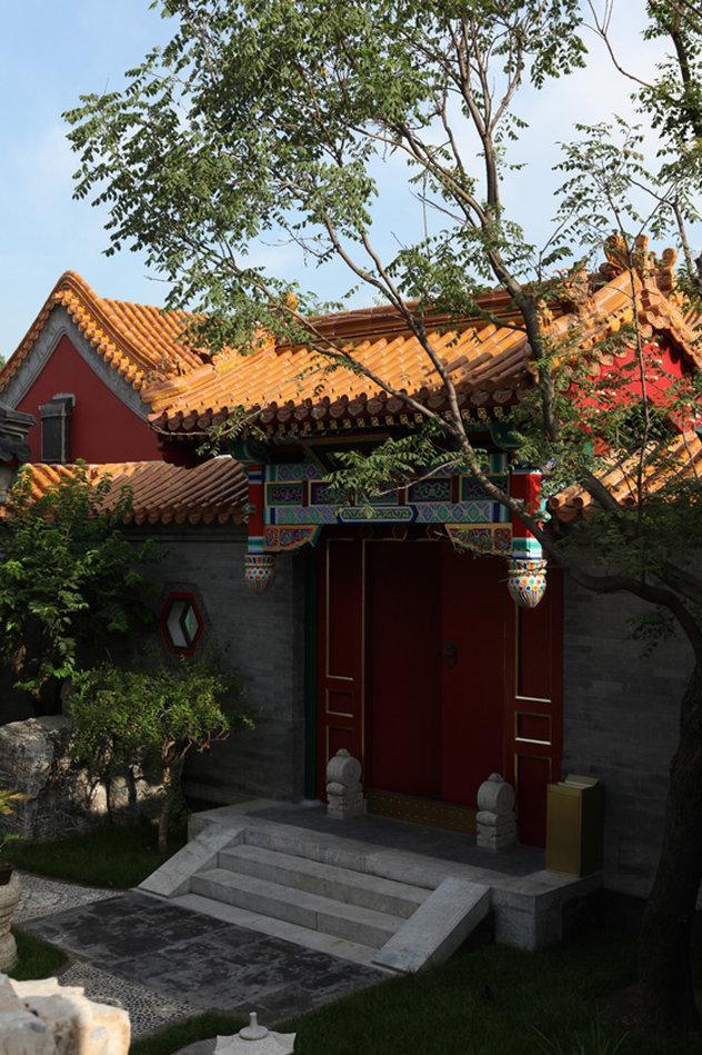 Lv Garden Huanghuali Art Galery Beijing Hotel Yinjiafu エクステリア 写真